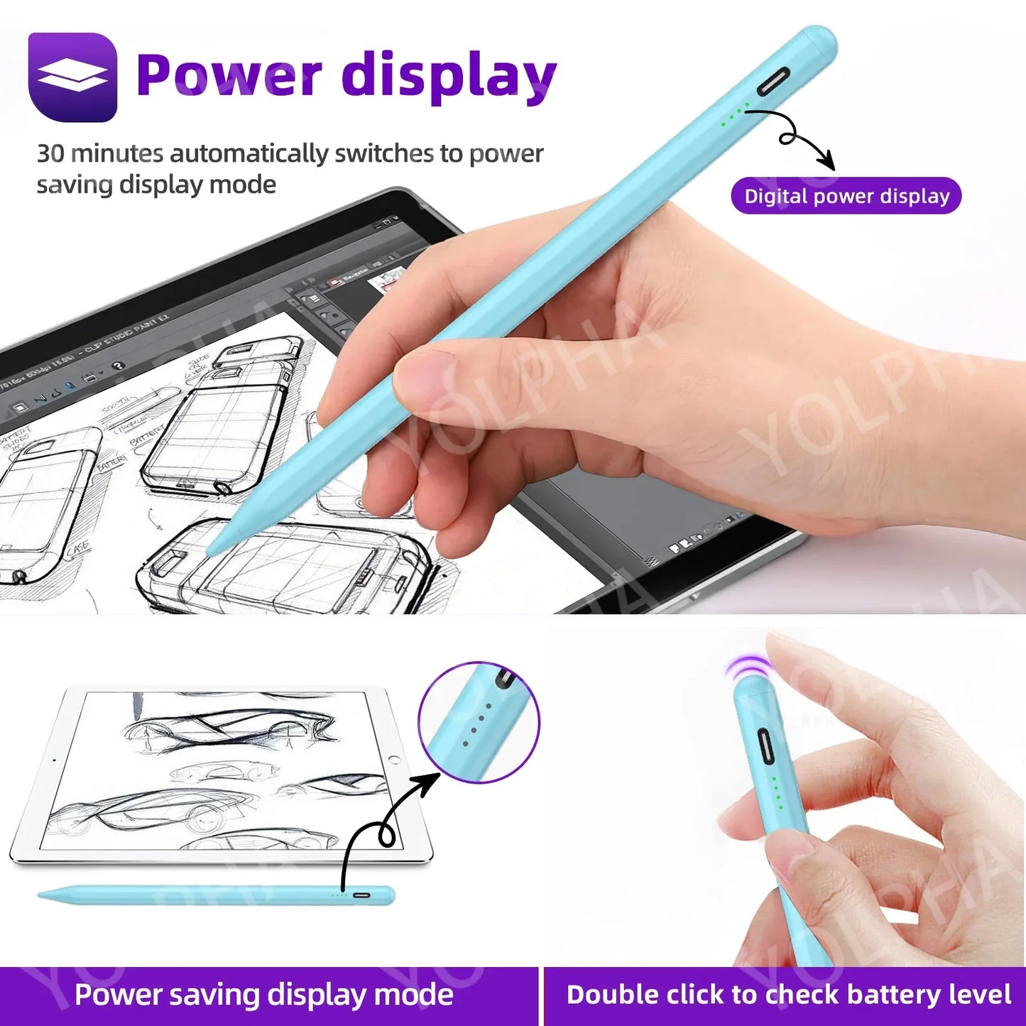 For Apple Pencil 2 iPad Pencil